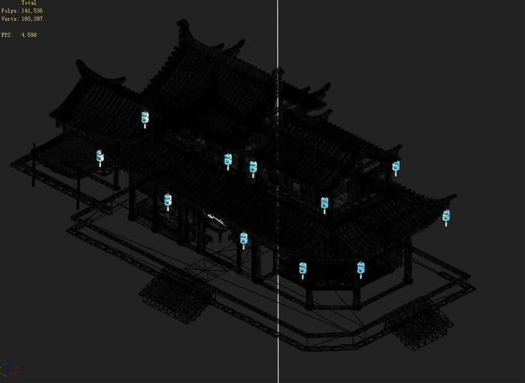 Tang Kaifeng City - Bank of 01 3D model_2