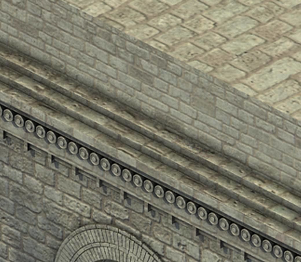 Tang Luoyang City - Small Wild Goose Pagoda 01 3D model_3