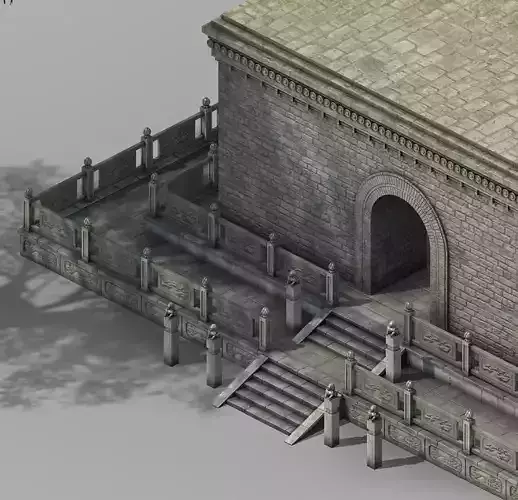 Tang Luoyang City - Small Wild Goose Pagoda 01