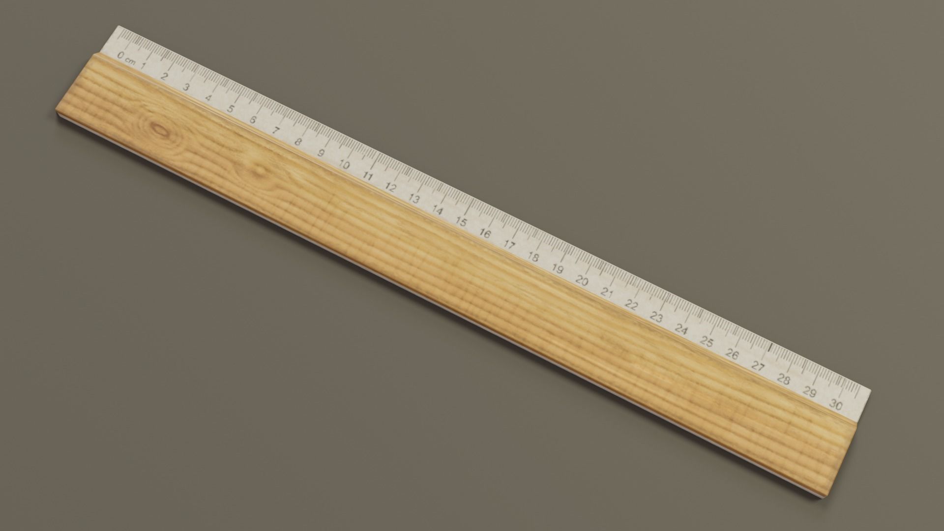 Math Geometry Tool Set Low-poly 3D model_3