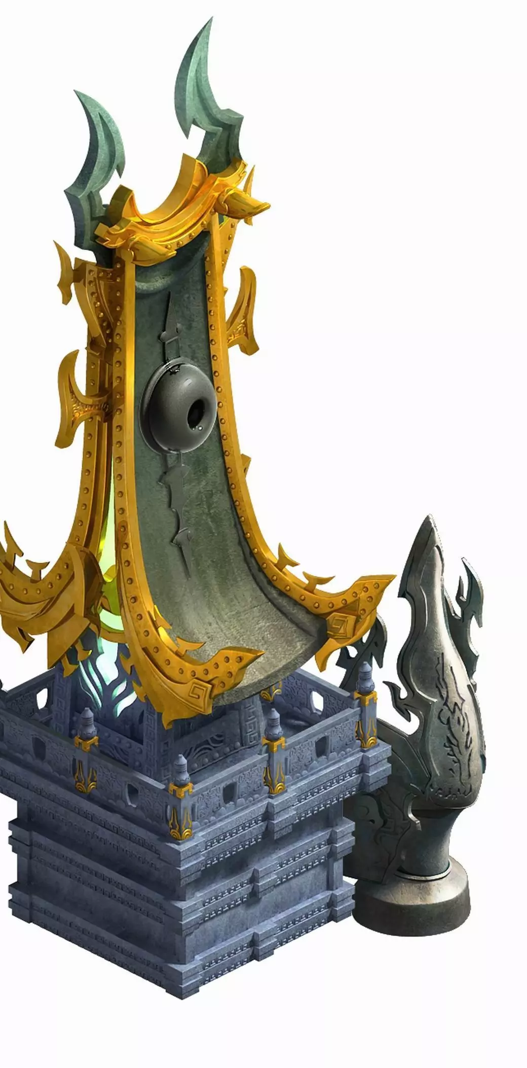 Tang Magic Palace - Attic 02 3D model_0