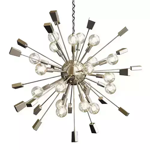 Large modern sputnik chandelier