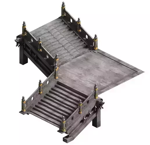 Tang Magic Palace - Stairs 03