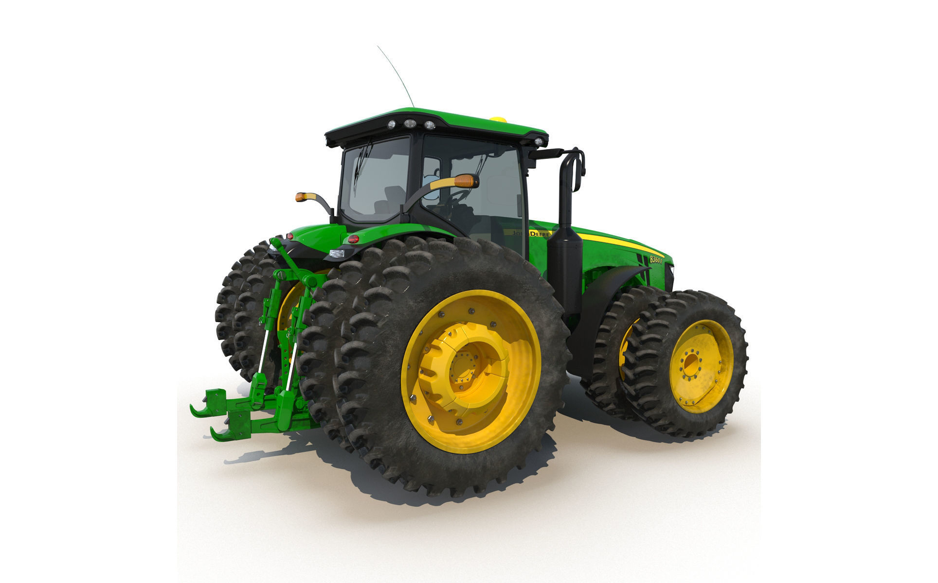Tractor John Deere 8RT 3D model_6