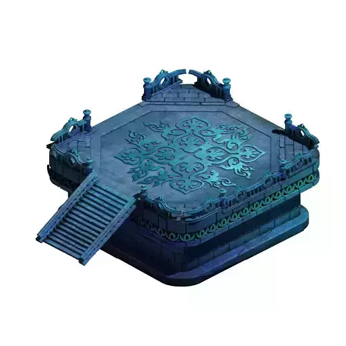 Tang Magic Palace - Religion - Building Platform 01