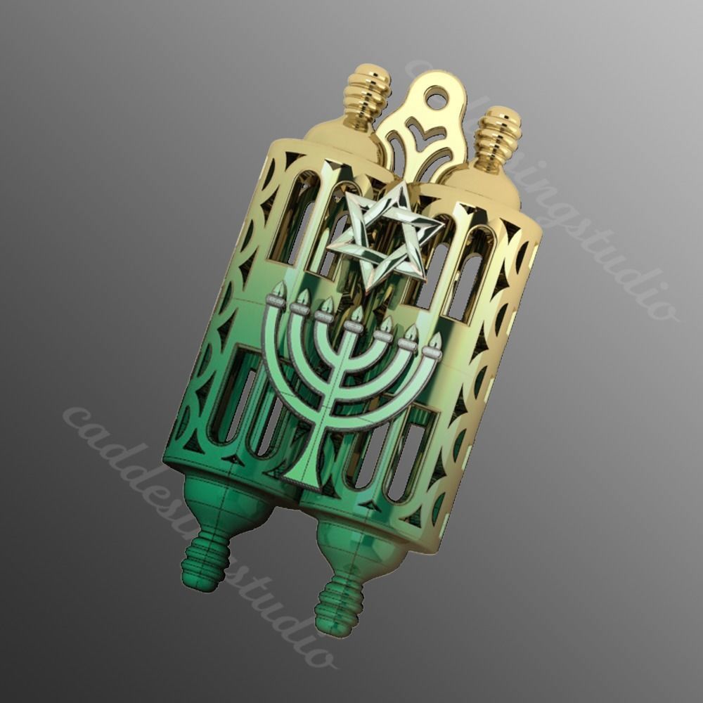 pendant akr 10 3D print model_1