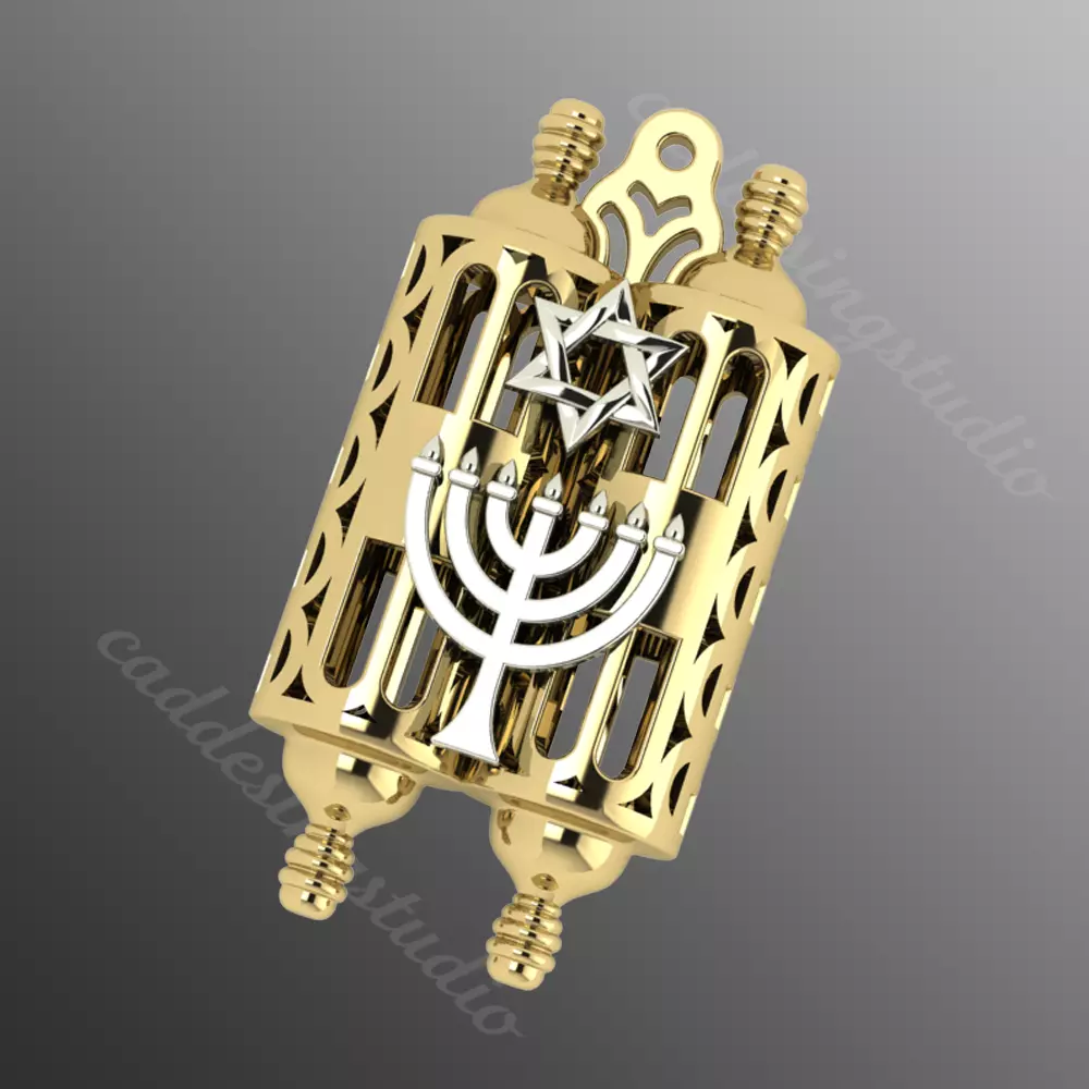 pendant akr 10 3D print model_0