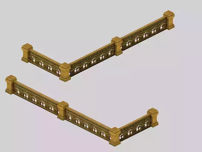 Tang Human Ranger Area - Fence 01