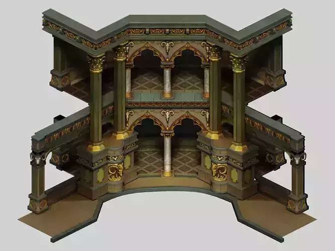 Tang Human Ranger Area - Pillar 02