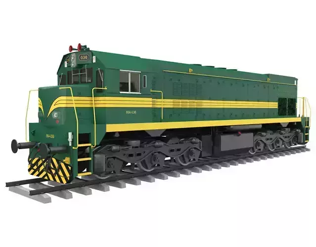 Diesel Electric Locomotive 664-036