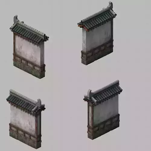 Tang Courtyard - Wall 2704