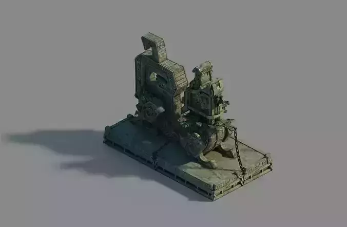 Tang Sky City - Bronze - Statue 02