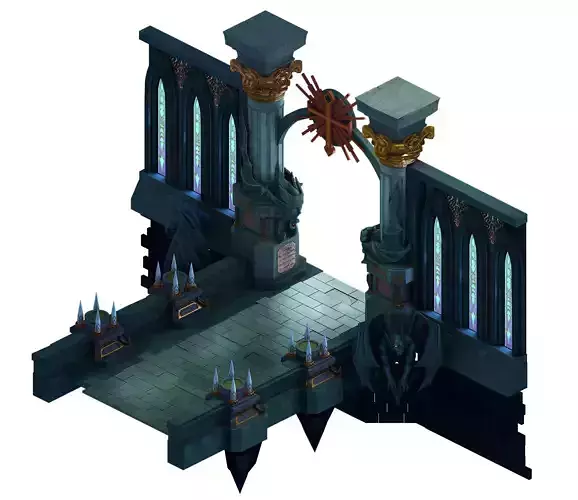 Tang Library - the bookstore exit gate