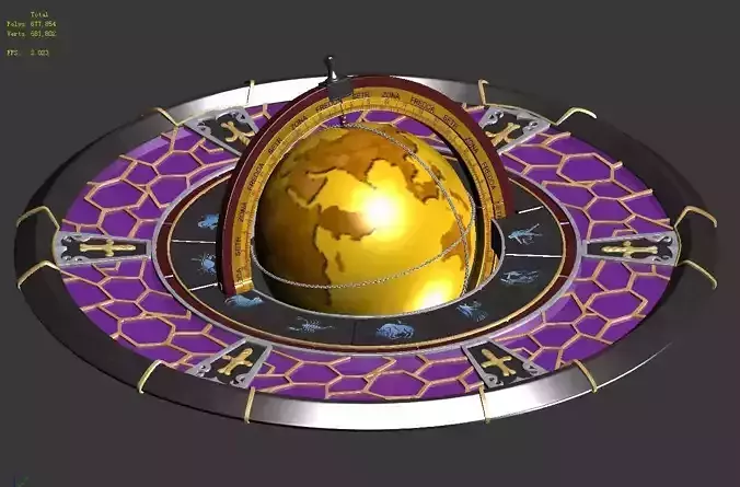 Tang Library - Big Globe 01