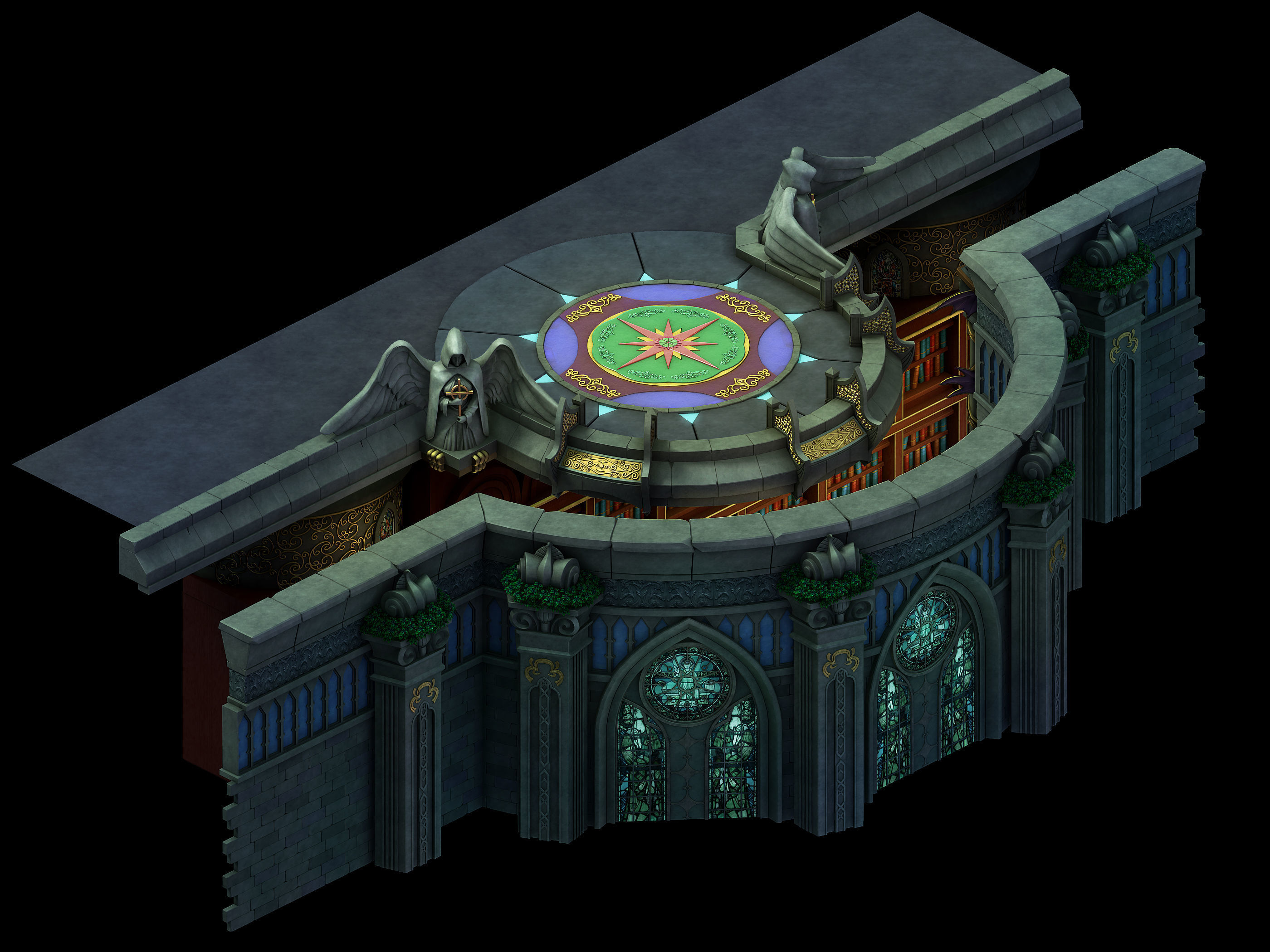 Tang Library - Projectile 3D model_3