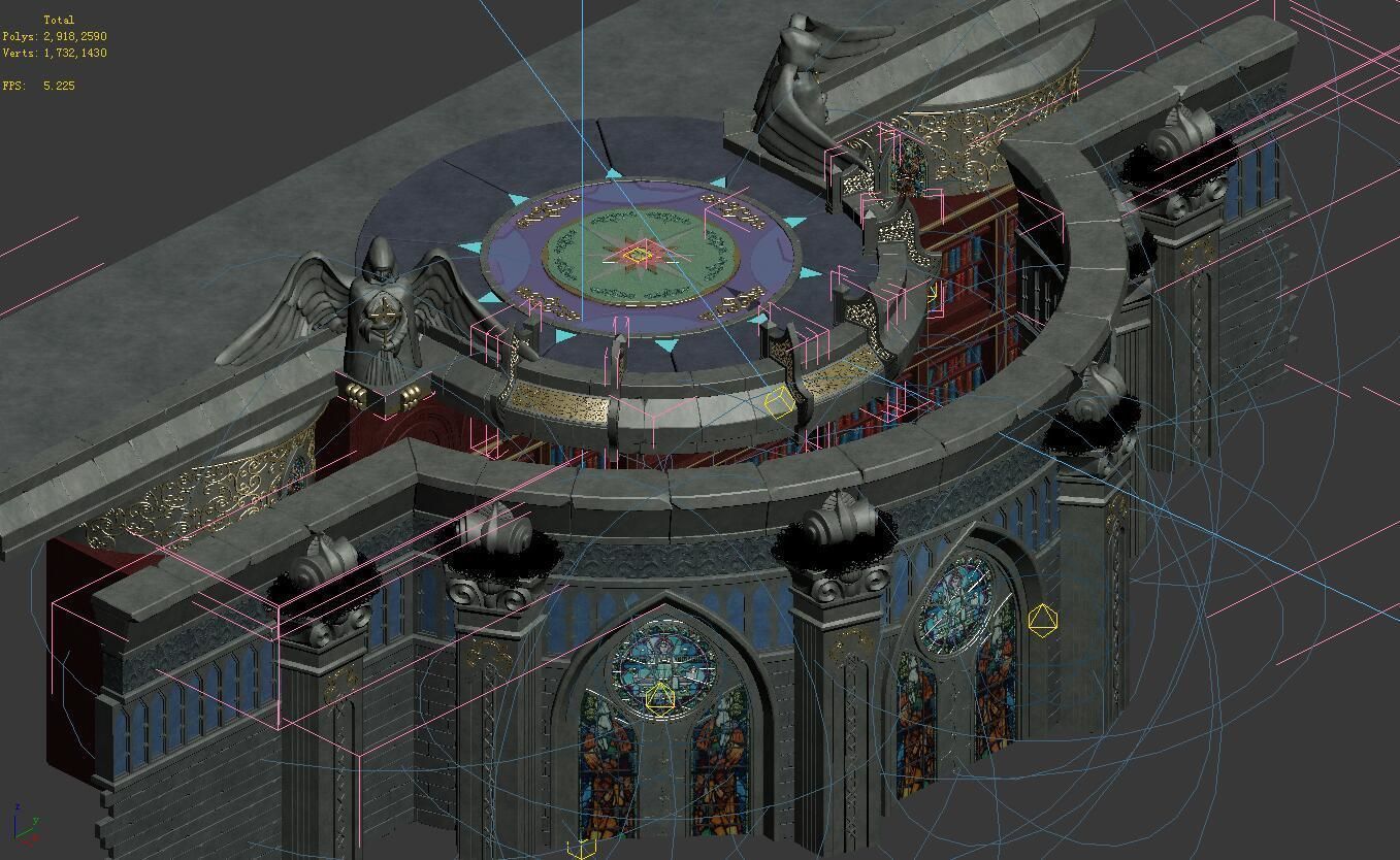 Tang Library - Projectile 3D model_1