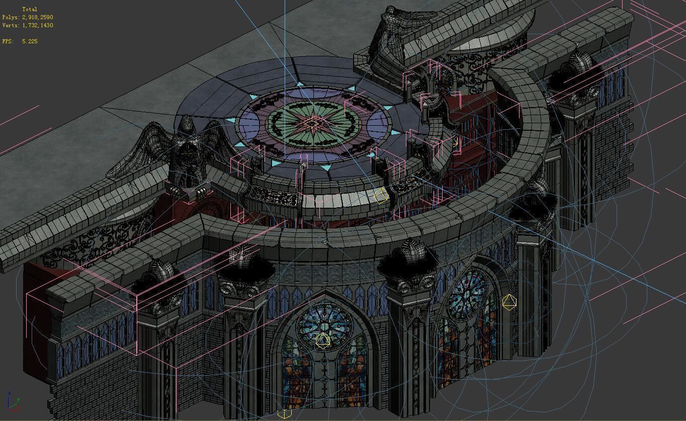 Tang Library - Projectile 3D model_2