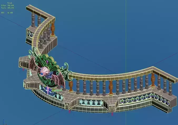 Tang Library - Shared railings 02