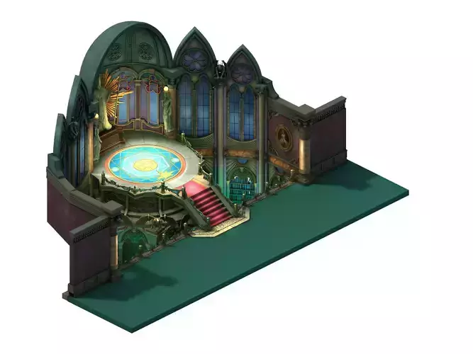 Tang Library - mysterious scroll seal hall