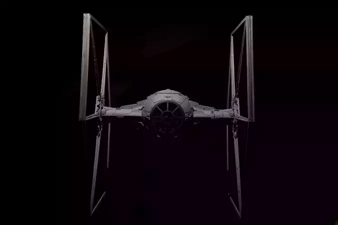 Starwars Tie Fighter 3D print model