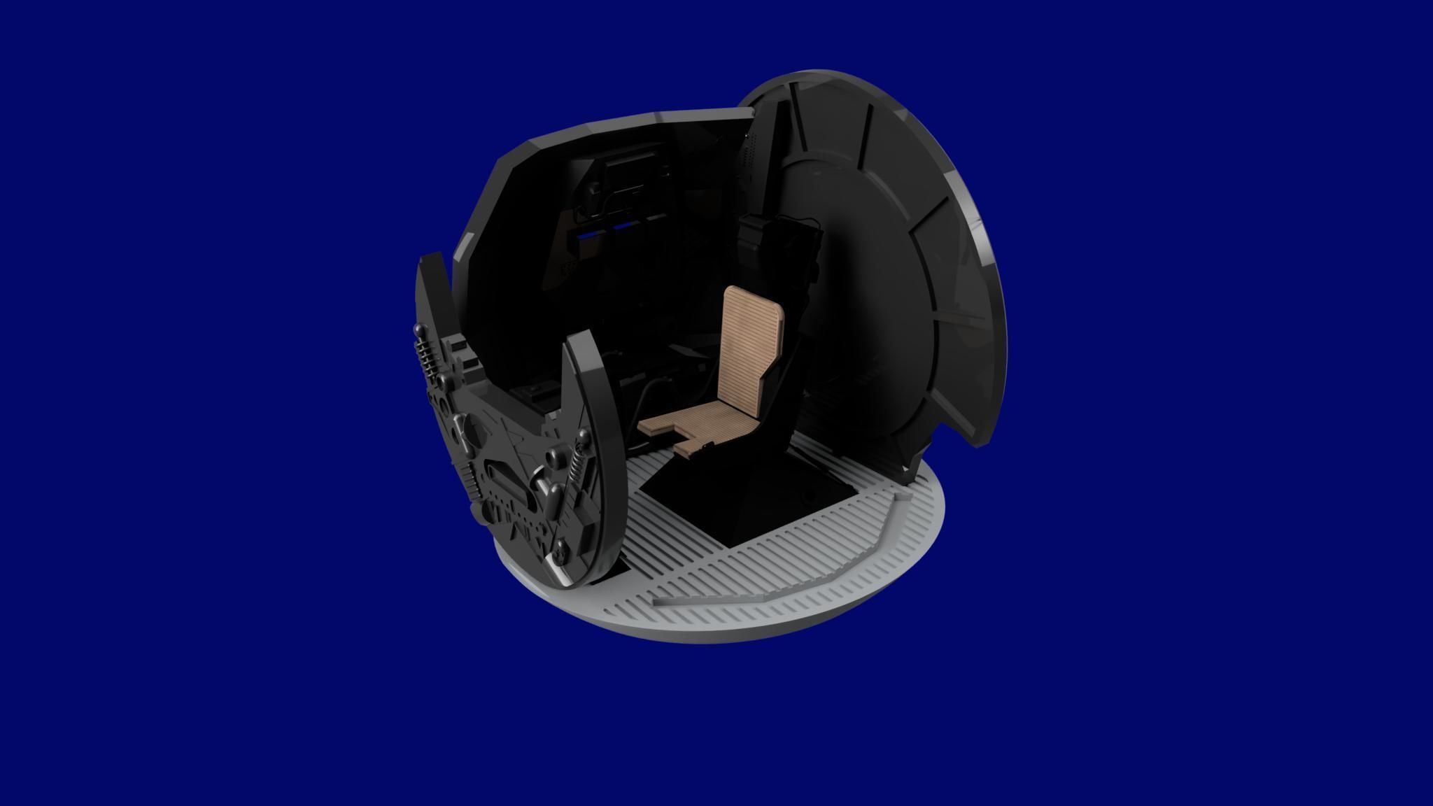 Starwars Tie Fighter 3D print model_13