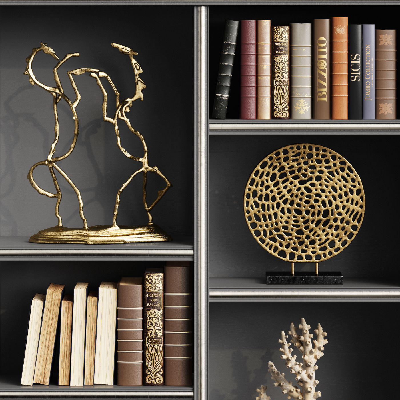 Decor Set 54 3D model_1