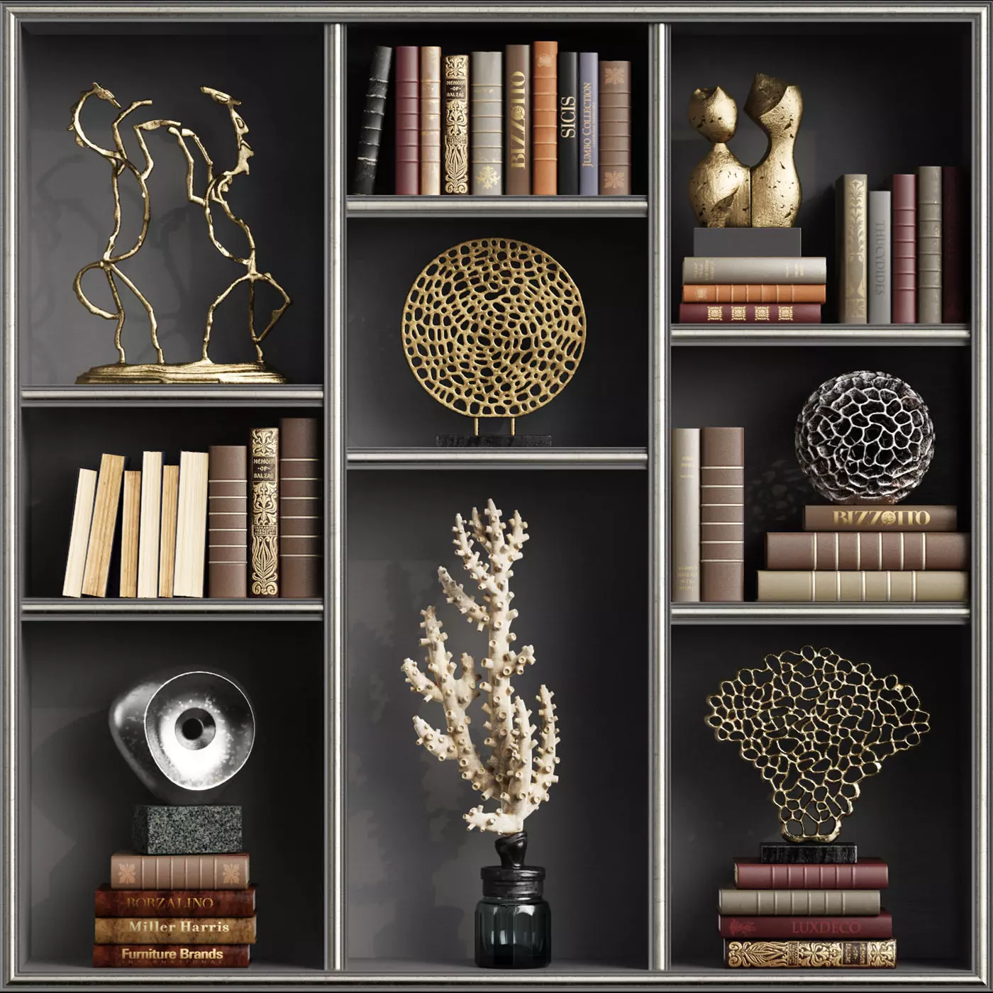 Decor Set 54 3D model_0