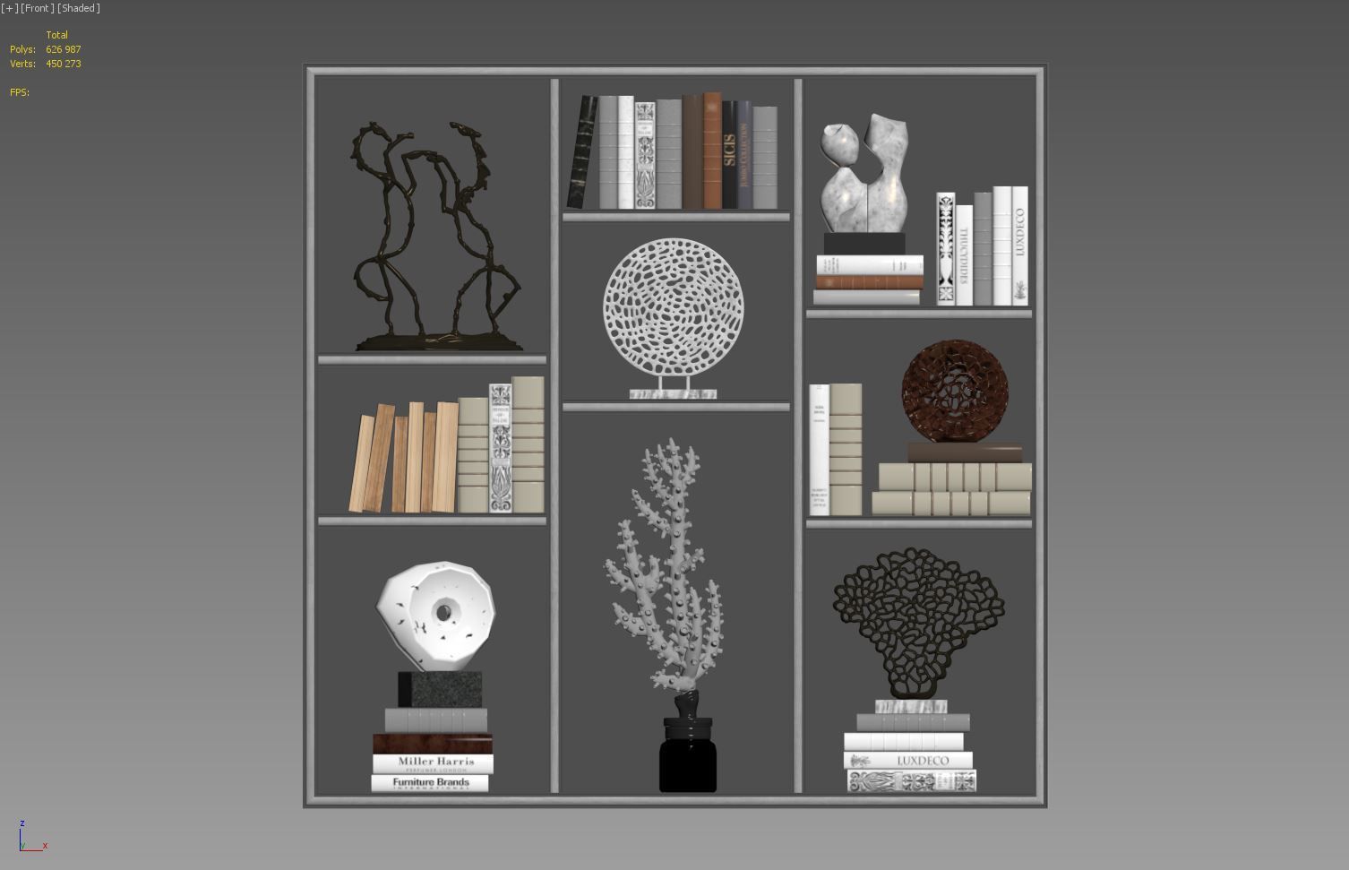Decor Set 54 3D model_5