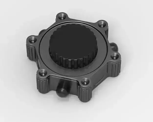 Hex Bolt Wrench Palm Top 3D print model