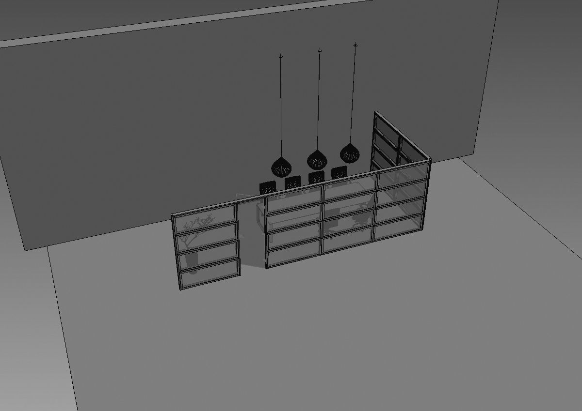 office partiotion my partition a05 3D model_16