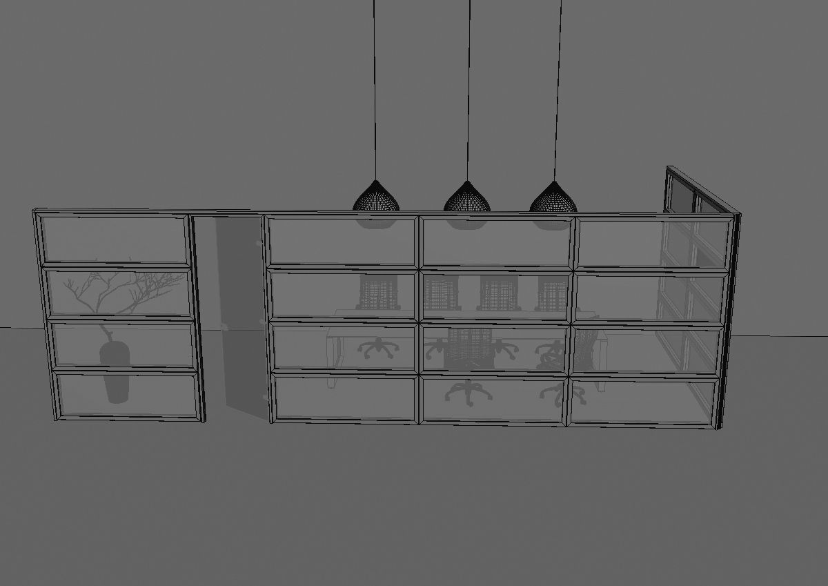 office partiotion my partition a05 3D model_21