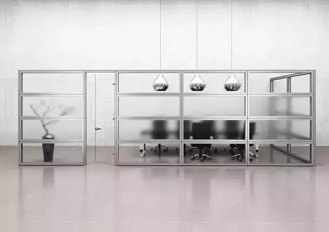 office partiotion my partition a05 3D model
