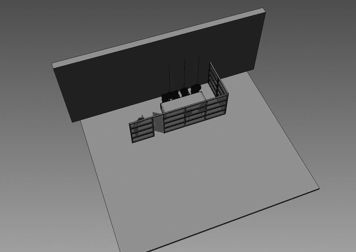office partiotion my partition a05 3D model_7