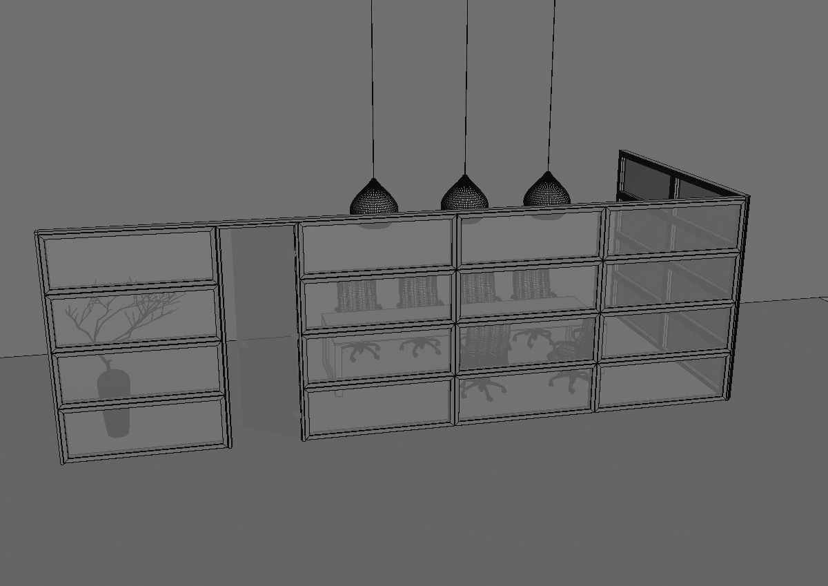 office partiotion my partition a05 3D model_46