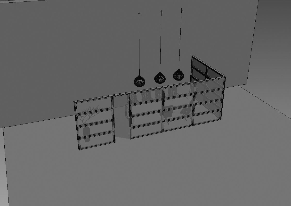 office partiotion my partition a05 3D model_18