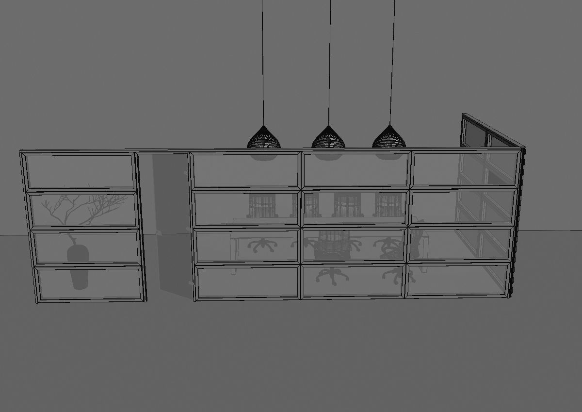 office partiotion my partition a05 3D model_38