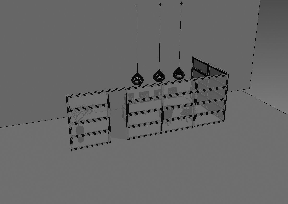 office partiotion my partition a05 3D model_15