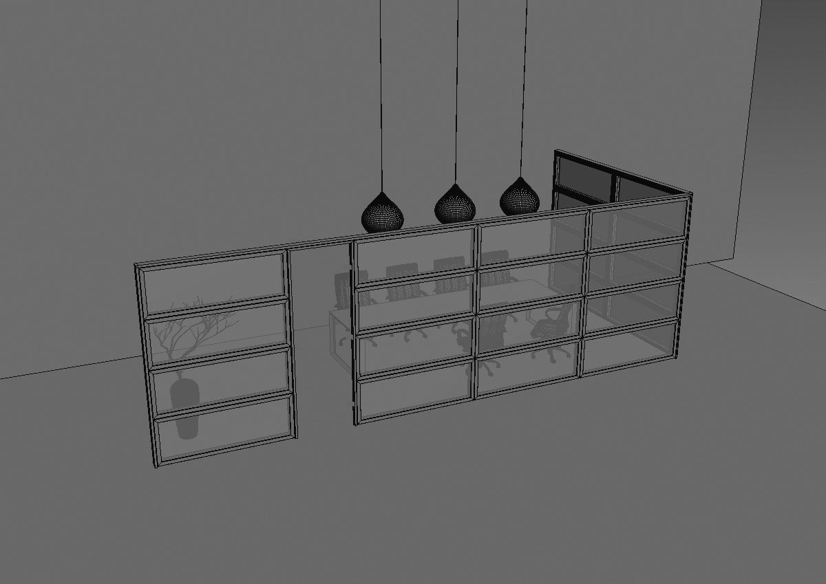 office partiotion my partition a05 3D model_23