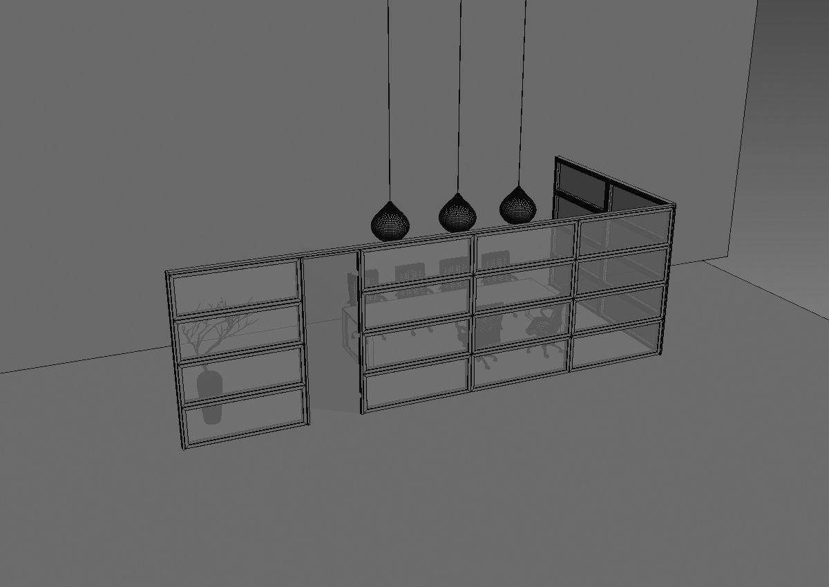 office partiotion my partition a05 3D model_20