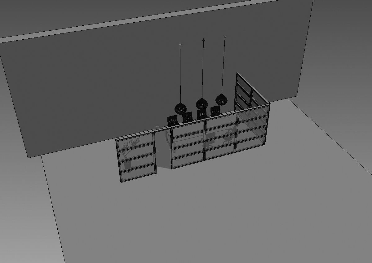 office partiotion my partition a05 3D model_34