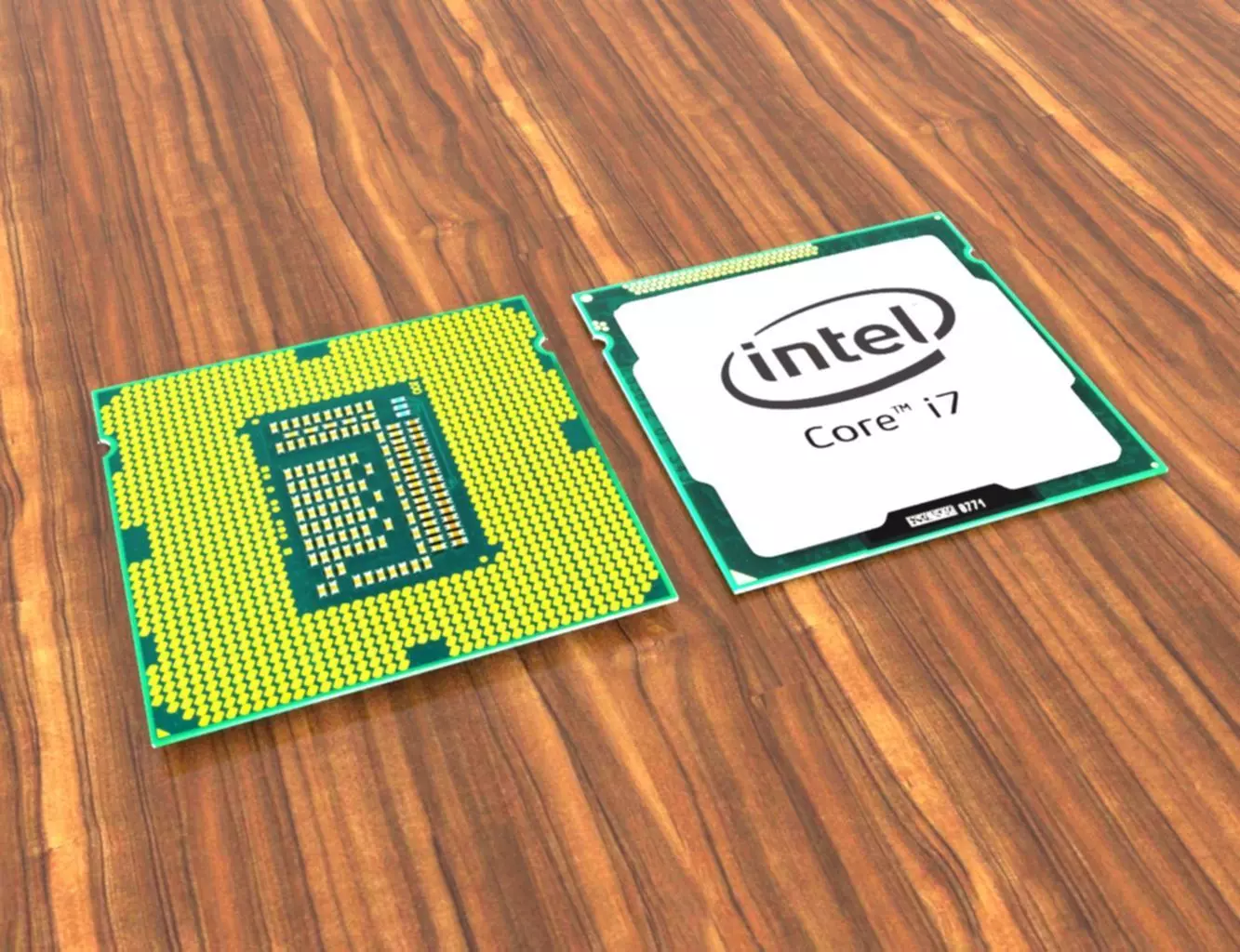 Intel core i7 3D model
