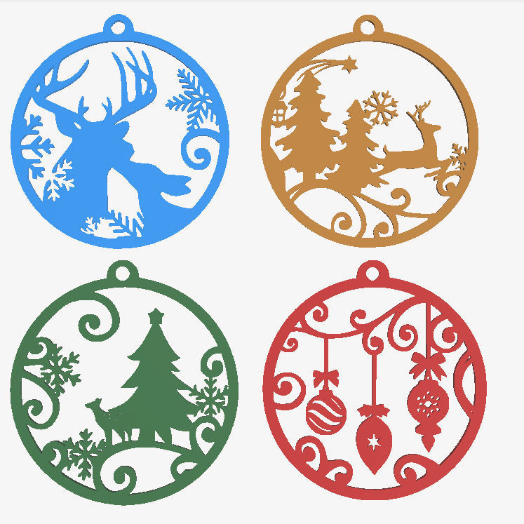 CHRISTMAS TREE DECORATION 3D print model_2