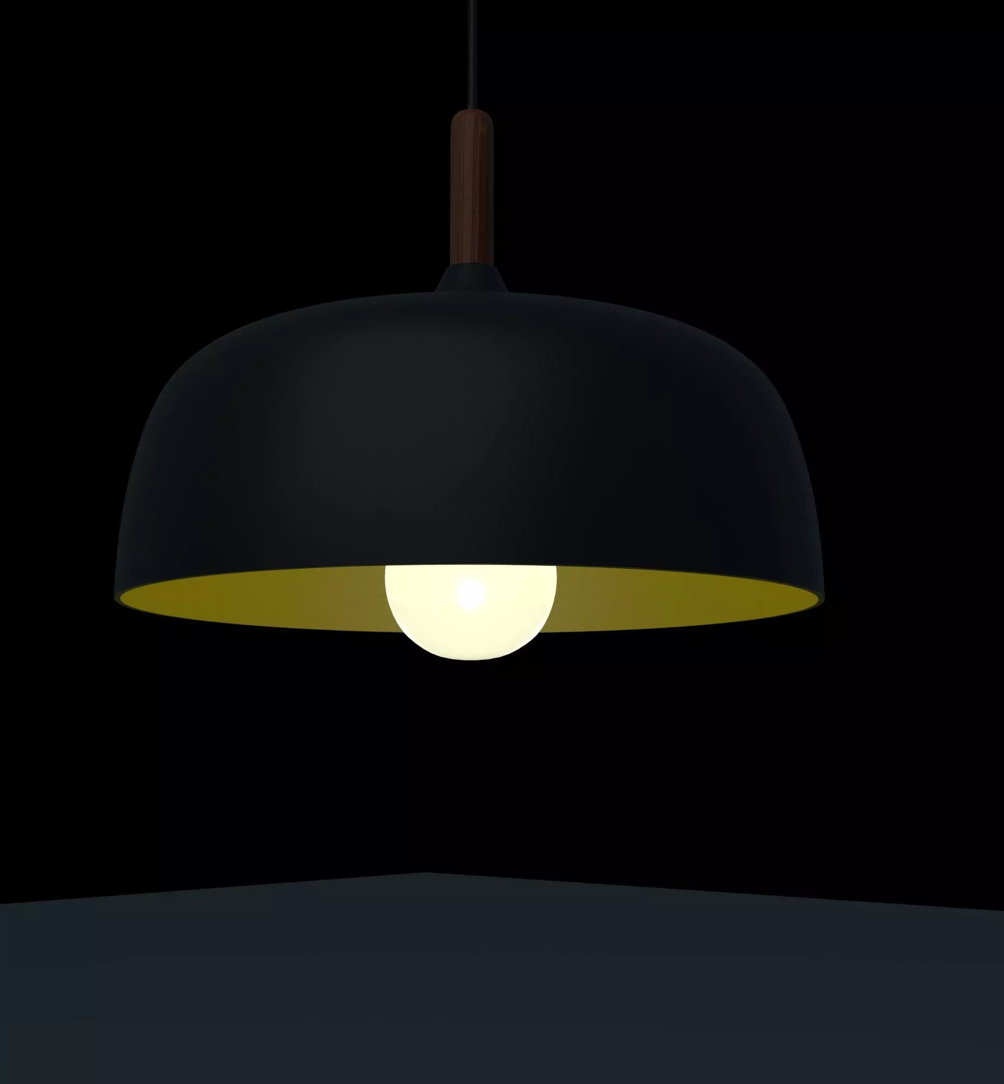 Furniture - PBR - Modern Ceramic Lamp - Ceiling Chandelier Free 3D model