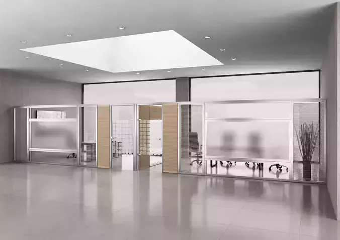 office partition behzad b11 3D model