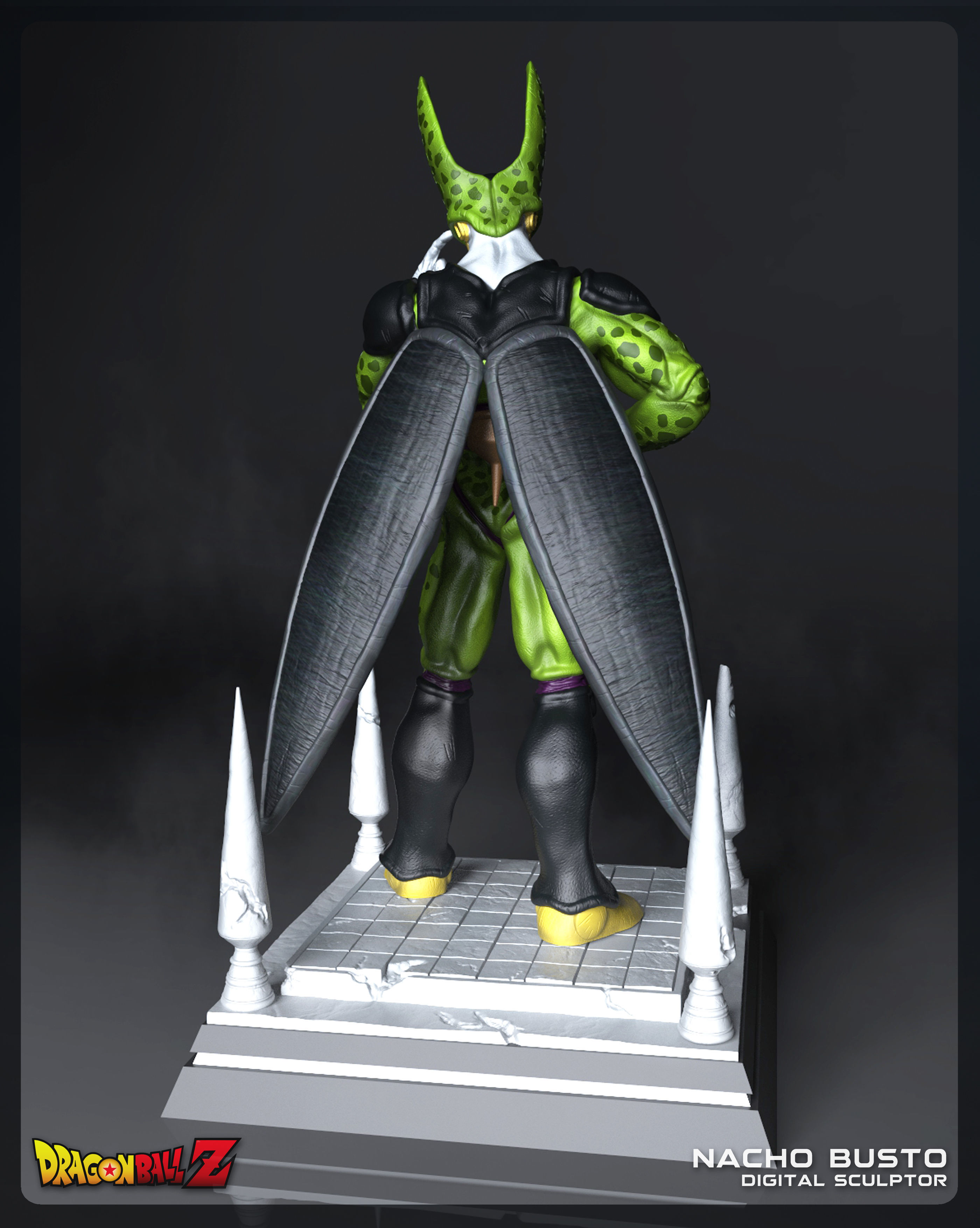Perfect Cell - Dragon Ball Z 3D print model_3