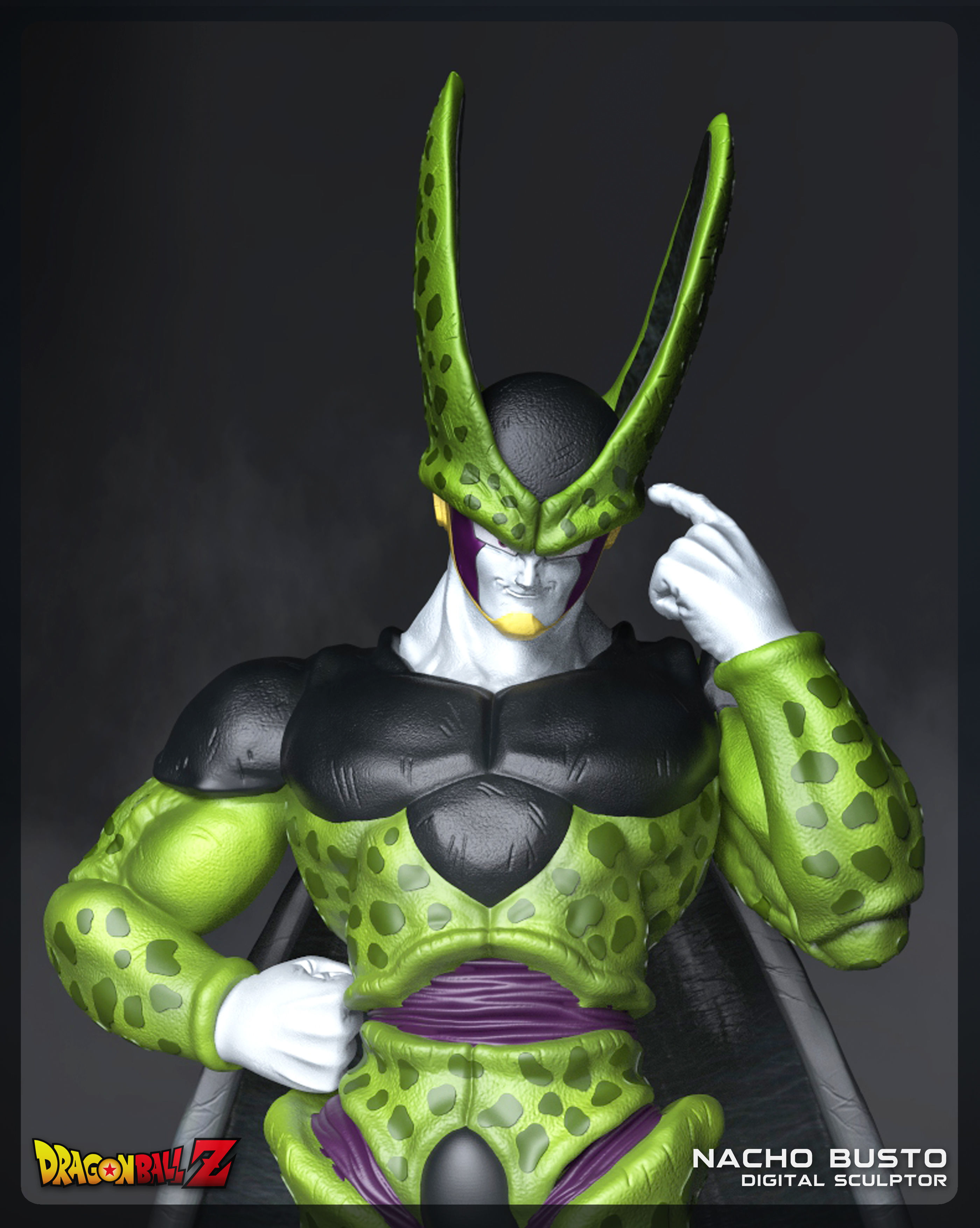 Perfect Cell - Dragon Ball Z 3D print model_4