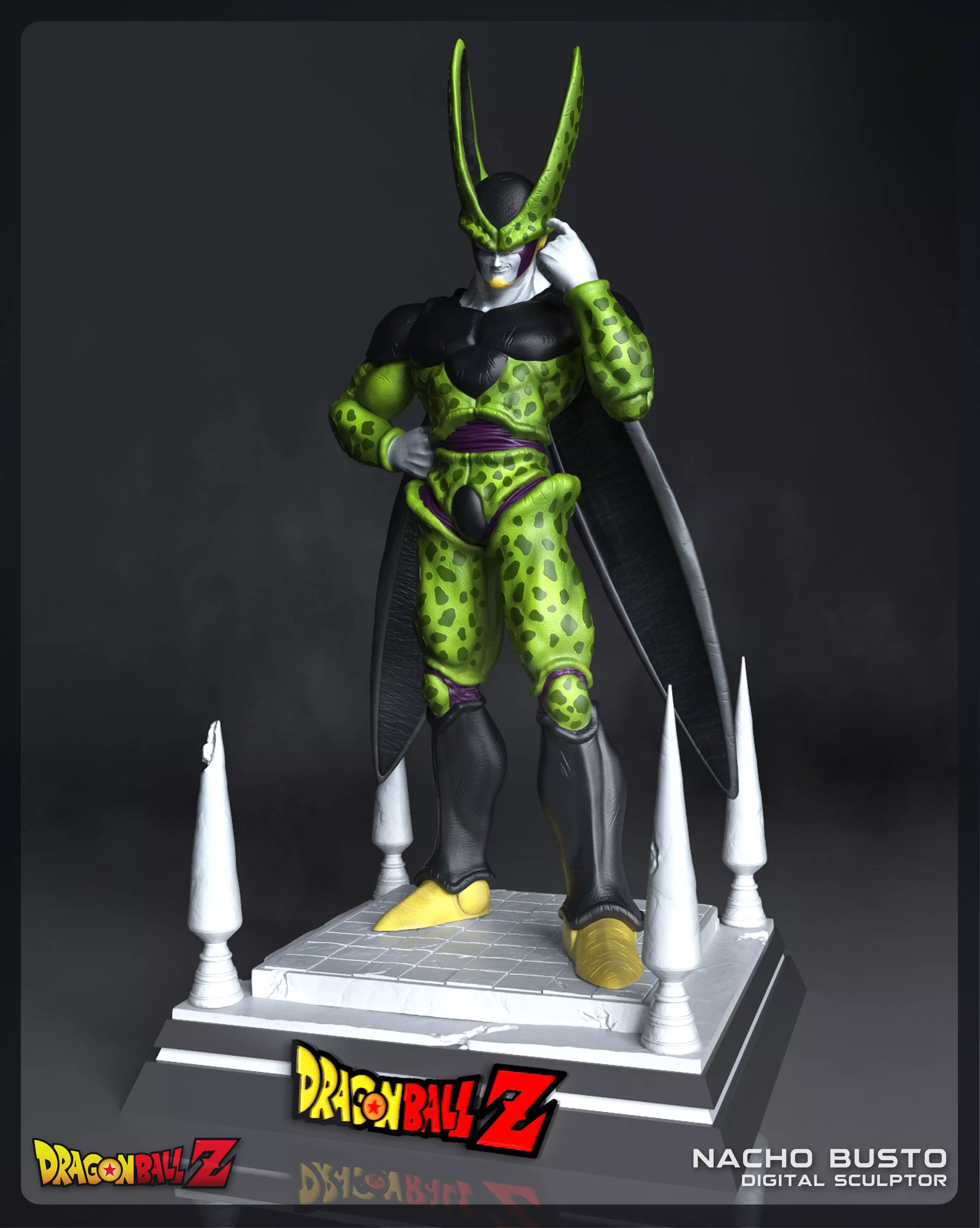 Perfect Cell - Dragon Ball Z 3D print model_0