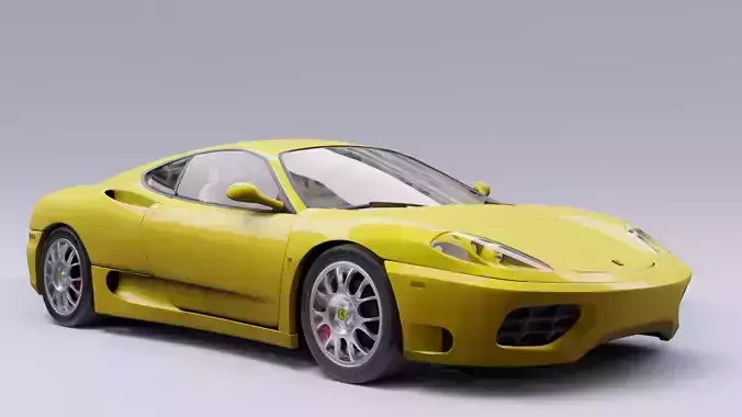 Ferrari modena 360 model in Blender 3D 3D model