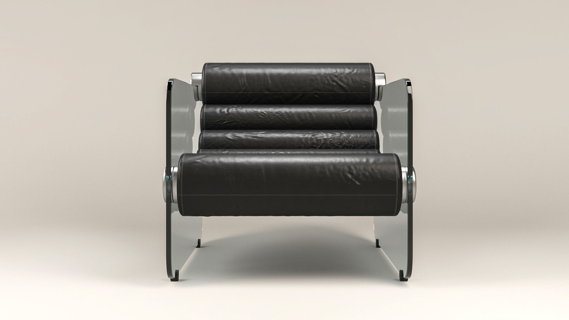 HYALINE CHAIR Low-poly 3D model_2