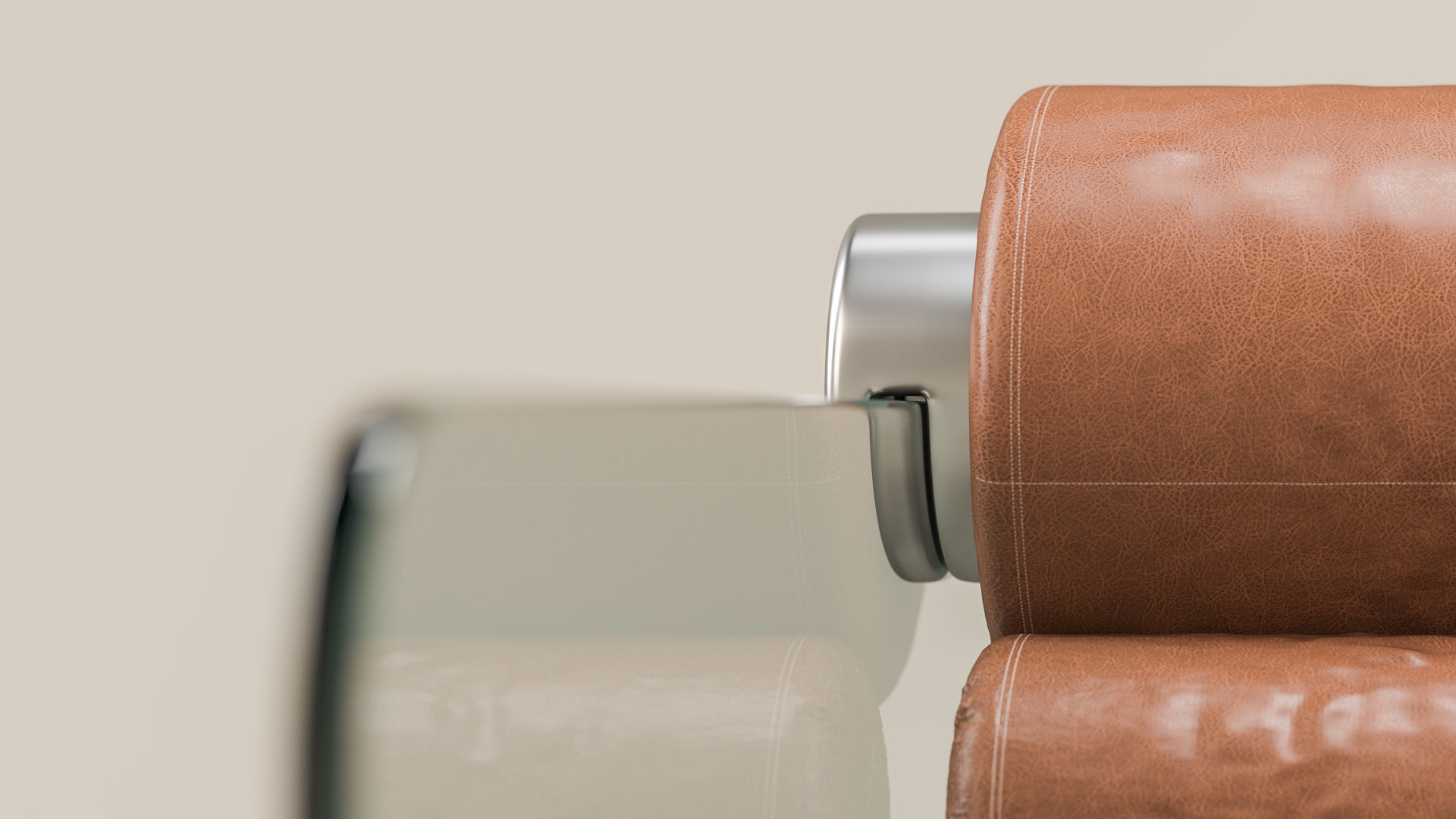 HYALINE CHAIR Low-poly 3D model_3